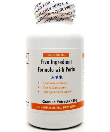 Five Ingredient Formula with Poria Extract Powder Tea 180g (Wu Ling San) Ready-to-Drink 100% Natural Herbs