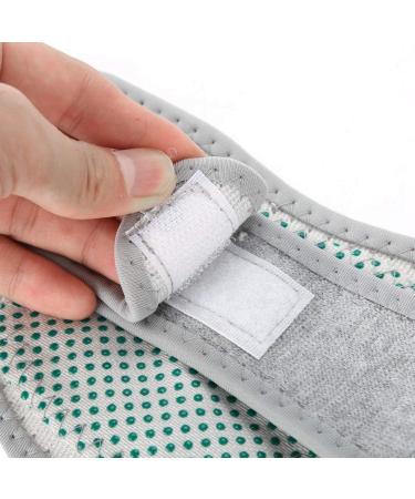 Self-Warming Adjustable Neck Bandage with Tourmaline Magnets | Cervical Support for Neck Pain Relief | Perfect for Travel - Buy Online on GoSupps.com