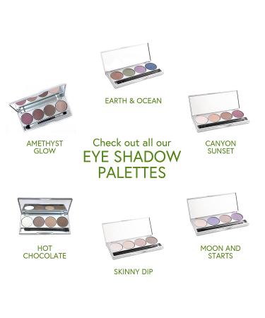 Honeybee Gardens 'Moon & Stars' Eye Shadow Palette - Natural, Gluten-Free, Vegan, Paraben-Free - Buy Online on GoSupps.com