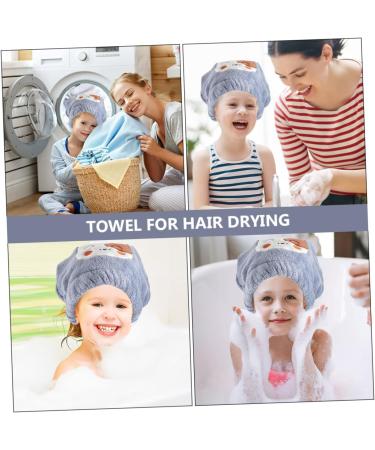 FRCOLOR 4 Pcs Children s Hair Drying Caps & Towels - Soft Coral Fleece Turban & Bonnet for Bath & Shower - Buy Online on GoSupps.com