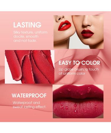 12-Piece Matte Liquid Lipstick Set | Non-Sticky Long-Lasting Lip Gloss in Rich Colors - Perfect for International Shipping - Buy Online on GoSupps.com