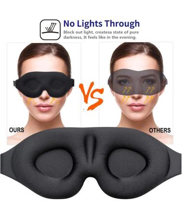 Masque Sleep - Light Blocking Eye Mask for Relaxing Sleep | Travel-Friendly for Naps & Long Journeys - Buy Online on GoSupps.com