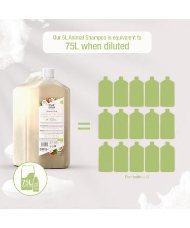 Wahl Showman Oatmeal Essence Shampoo - 5L Unisex - Gentle Cleansing for All Coat Types | WHL0097 - Buy Online on GoSupps.com