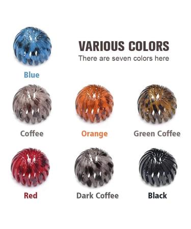 Buy Asalinao Ponytail Hair Needle & Curling Iron - Retro Leopard Clip for All Hair Types | Fast International Shipping - Buy Online on GoSupps.com