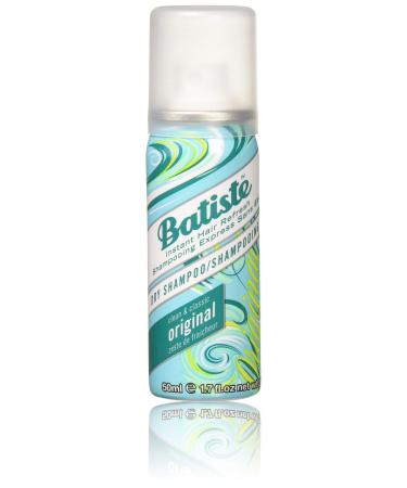 Batiste Dry Shampoo Original Fragrance Mini 1.6 Ounce (Pack of 6)