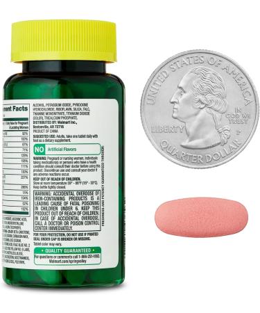 Prenatal Multivitamin 100 Tablets Prenatal Vitamins for Women Pregnancy Must Haves + Complimentary Vitamin & Mineral Guide Upon Request - Buy Online on GoSupps.com