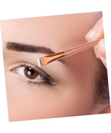 Baluue 2pcs Eyeliner Brush Eye Cosmetics Brush Travel Makeup Brush Angled Eyebrow Brush Flat Brush Plastic - Buy Online on GoSupps.com
