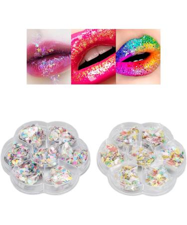 Niiyen 2 Box Christmas Nail Art Slices Christmas Polymer Clay Nail Slices Christmas Nail Art Sequins Polymer Clay Nail for DIY Nail Decoration - Buy Online on GoSupps.com