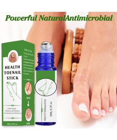  Esncddym Cracked Toenail Repair Roll On Cuticle Oil Health Toenail Stick Roller 0.3 ml Natural Soothing Softening Nail Repair Deep Penetration Nourish For Foot & Hand Care - Buy Online on GoSupps.com