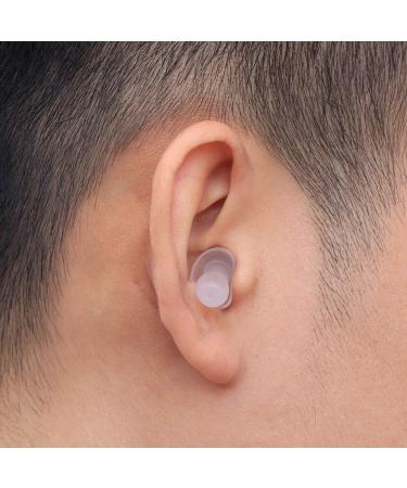 SUPVOX 40pcs Silicone Earplugs Soft Ear Protection Ear Plugs Water-Proof Ear Plugs Noise Reducing Ear Plugs (Transparent) - Buy Online on GoSupps.com