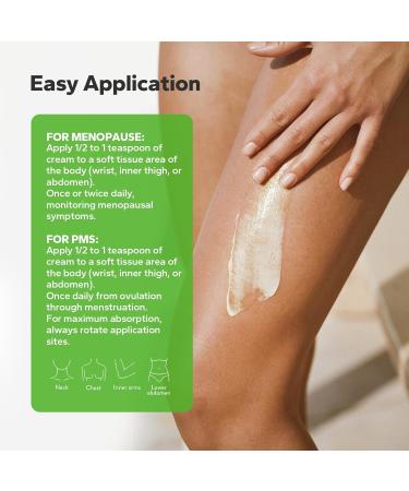 Organic Wild Yam Cream for Hormone Balance | PMS & Menopause Relief | Hot Flash & Night Sweat Support (4 oz - Buy Online on GoSupps.com