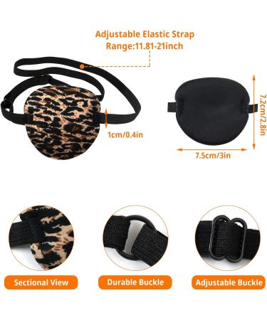 5 Pcs Adjustable Eye Patches for Adults & Children | Universal Medical Lazy Amblyopia Solution - Buy Online on GoSupps.com