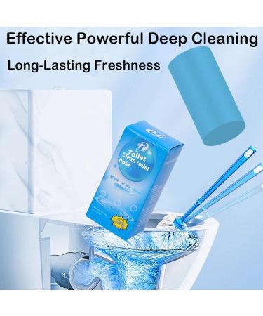 Upgraded Concentrated Descaling Toilet Cleaning Stick Toilet Tank Cleaners with Four Scents Powerful Concentrated Descaling Stick Deep Cleaning Long-Lasting Freshness (Green) - Buy Online on GoSupps.com