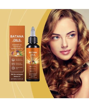 Sulxyi BatanaOil hair organic hair growth hair thickening oil strengthening hair oil raw BatanaOil organic and raw formula strengthens and thickens hair for women and men - Buy Online on GoSupps.com