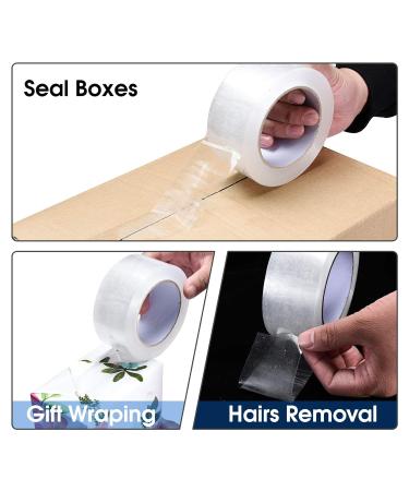 Pacific Mailer Clear Packing Tape Heavy Duty Packaging Carton Tape for Shipping Packaing Moving Sealing 2 Inch Wide 2.7mil Thickness 65 Yards Per Roll Pack of 6  - Buy Online on GoSupps.com