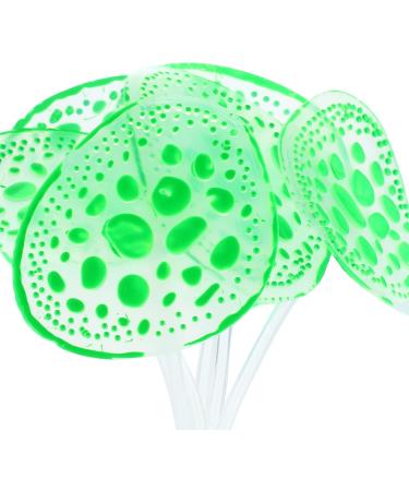 Buy VOCOSTE Silicone Glowing Aquarium Coral with Suction Cup - Lifelike Green Underwater Decor for Fish Tanks - Buy Online on GoSupps.com