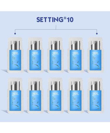 PERMANIA Lash Lift Kit 10 Sachets 0.8g/0.03oz Prep (STEP2) - Salon Quality Results at Home - Buy Online on GoSupps.com