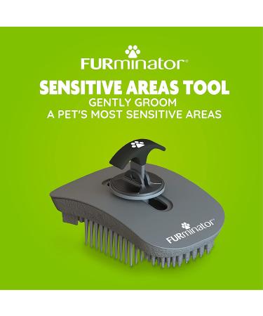 FURminator Sensitive Areas Tool - Pet Grooming Tool for Dogs & Cats - Buy Online on GoSupps.com