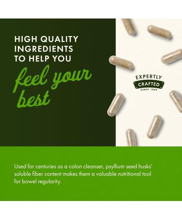 Swanson Psyllium Husk Dietary Fiber Supplement 610 mg 300 Capsules - (4 Pack) - Buy Online on GoSupps.com