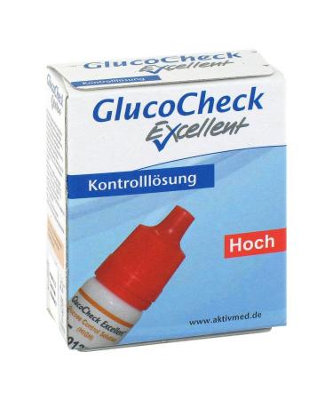 GlucoCheck Excellent control solution high 4 ml