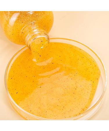 Aislor 350ml Body Scrub Wash with Exfoliating Particles | Hydrating & Moisturizing Shower Gel for Soft Smooth Skin | Long-Lasting Fragrance Yellow One Size One Size Yellow - Buy Online on GoSupps.com