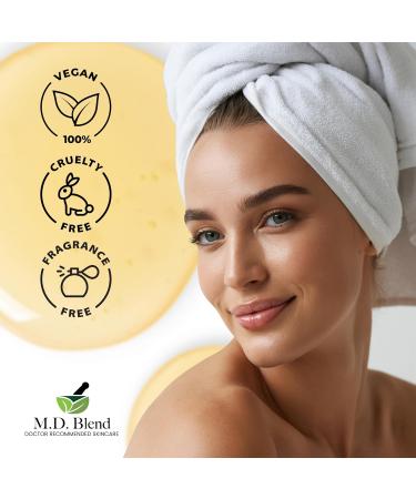 M.D. Blend Plant Stem Cell Eye Serum Complex | Aloe Vera Vitamin C | Hydrating Eye Treatment | Airless Pump - 15ml - Buy Online on GoSupps.com