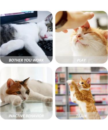 MUEEAD 3 Pcs Cat Teaser Wand With 5Pcs Long Tube Spring Cat Fur Ball Toy Cat Teaser Interactive Toy Feather Teaser Stick Fluffy Furball Teaser Stick Pet Toys - Buy Online on GoSupps.com