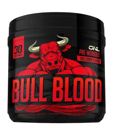 Bull Blood Ultimate Pre Workout - Boost Energy, Focus, Blood Flow, Powerful Nitric Oxide, Creatine, Lion's Mane - Effective Preworkout for Men and Women, Naturally Boost Muscle Size - 30 Servings