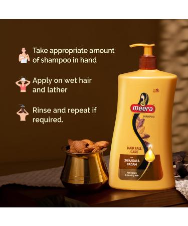 Meera Hairfall Care Shampoo 1L - Nourish & Strengthen Your Hair | Buy Online Internationally - Buy Online on GoSupps.com