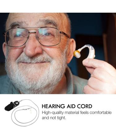 iPlusmile Hearing Aids Clip with Anti-Lost Lanyard - Holder Straps for Adults & Seniors - Buy Online on GoSupps.com