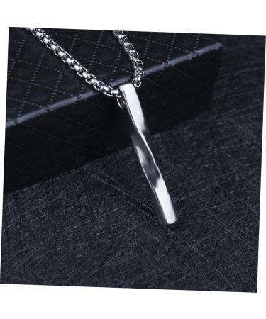 Yardenfun Geometric Hip Hop Necklace Men Pendant Neck Chain Mens Necklaces Male Titanium Steel Accessories Man - Buy Online on GoSupps.com