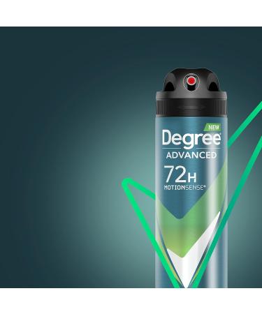 Degree Men Antiperspirant Dry Spray Overtime - MotionSense Technology - 3.8 oz | International Shipping Available - Buy Online on GoSupps.com