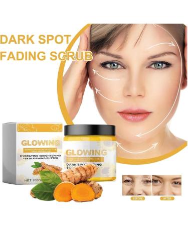 sjfscqr Glow Combo Turmeric Skin Care Set 3 in 1 Turmeric Skin Care Set Turmeric Face Cleanser & Scrub & Body Butter - Buy Online on GoSupps.com