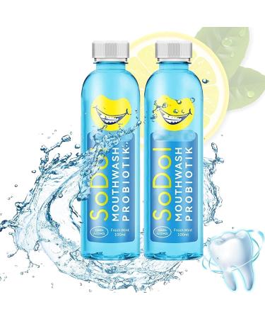 Bright teeth mouthwash, probiotic tartar control mouthwash, probiotic tartar control mouthwash, clean teeth fresh breath