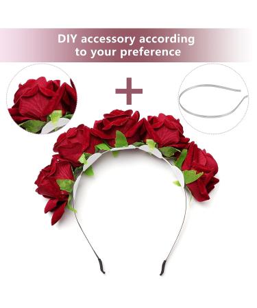 24-Piece Smooth Metal Headbands - DIY Craft Wire Frame Hairband for Women, Silver - Buy Online on GoSupps.com