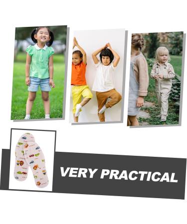 Children's Shoe Inserts - 3 Pairs Cushioned Insoles for Heels | Comfortable & Durable Shoe Pads | Spring & Summer Cloth Insoles for Kids - Buy Online on GoSupps.com