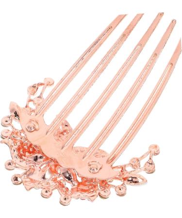 Ipetboom Rhinestone Hair Accessories Hairpin Flower Claw Clips Hair Combs Hair Insert Comb Wedding White Cotton Gloves Rhinestone Comb Clip Tiara Miss Alloy Jewelry The Flowers - Buy Online on GoSupps.com