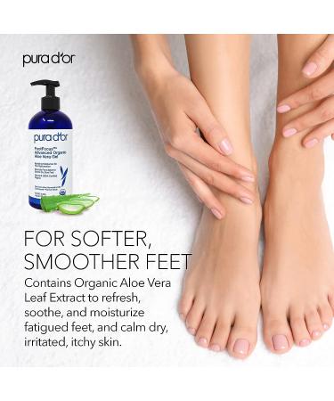 PURA D'OR Foot Gel - Soothing and Rejuvenating Gel for Tired Feet - Buy Online on GoSupps.com