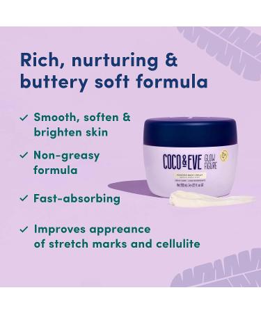 Coco & Eve Sunny Honey Moisture Whip - Hydrating Body Cream (Tropical Mango) 7.2 fl oz - Buy Online on GoSupps.com