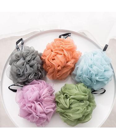 20PCS Bath Sponge Shower Loofahs - Soft Mesh Pouf Shower Ball for Exfoliating - Buy Online on GoSupps.com