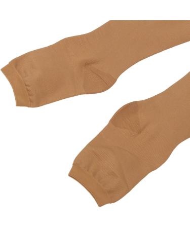 Buy Compression Socks with Zipper - Open Toe Calf Knee High Stockings for Sequential Decompression (L) - Medium Hose for Optimal Comfort - Buy Online on GoSupps.com