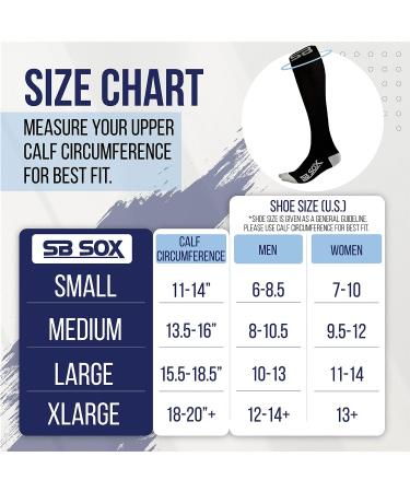 Buy SB SOX Compression Stockings (20-30mmHg) for Men & Women - Best for Running Athletes Edema Diabetics Varicose Veins Travel & Pregnancy - Available in Black/Pink - Buy Online on GoSupps.com