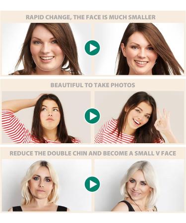 Beauty Face V-Line Mask 2Pcs Set for Chin Sculpting and Double Chin Reduction - Buy Online on GoSupps.com