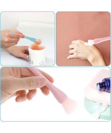 Simarro 3Pcs Double-Ended Silicone Mask Brushes - Perfect Applicator for Serums Night Creams & Eye Masks | Beauty Tools & Cosmetic Spatula - Buy Online on GoSupps.com