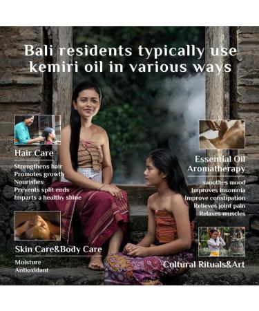 Buy Kemiri Oil for Hair: Strengthening & Nourishing Split End Treatment - International Shipping - Buy Online on GoSupps.com