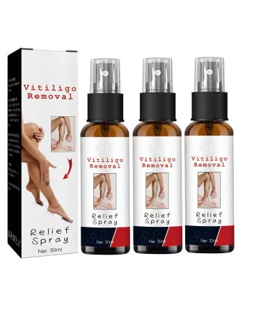 Vitiligoremoval Relief Spray White Spot Spray Vitiligo Relief Spray Vitiligo Care Spray For Skin Care (3pcs)