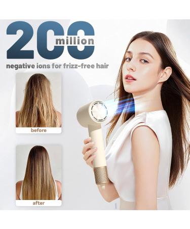 Professional High Speed Ionic Hair Dryer - 75m/s Airflow 110 000 RPM Brushless Motor Lightweight Travel Hairdryer 4 Temperature Settings Low Noise - Shop Internationally - Buy Online on GoSupps.com