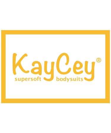 Kaycey Short Sleeve Bodysuit for Special Needs Children, 3-4 Years, Grey/White - Buy Online on GoSupps.com