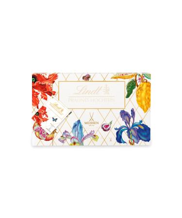 Lindt chocolate - highly fine chocolates |200 g |Pralin s box with 20 chocolates in 10 delicious varieties with and without alcohol in spring wrapping paper |Praline gift |Chocolate gift highly fine in wrapping paper spring 200 g (1 Pack)