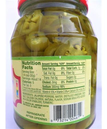 Mezzetta Jalapeno Peppers Deli Sliced Tamed 32 fl Oz - Kosher Spicy - Pack of 2 - Buy Online on GoSupps.com